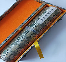 突泉书画装裱案例